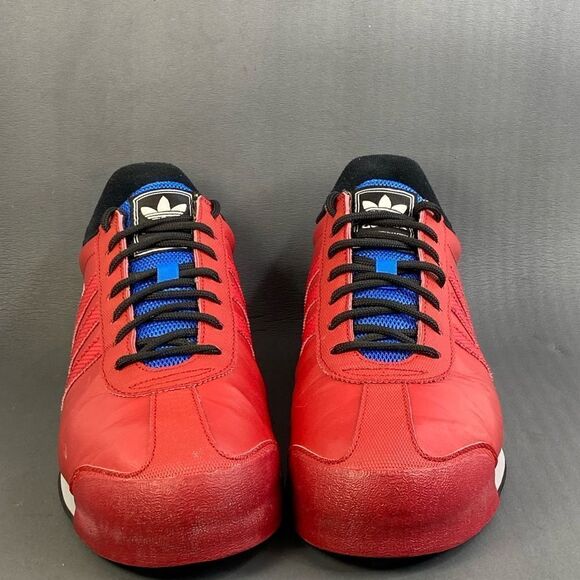 adidas Red and Blue Athletic Shoes - Picture 2 of 8